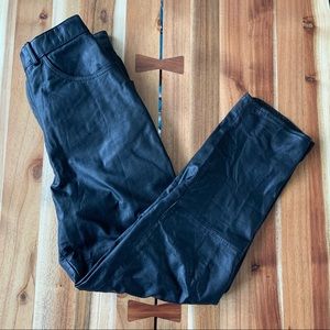 Vintage high waisted leather pants